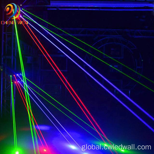 Mini Laser Stage Lighting 3*3pcs Spider Light Laser Disco LED Stage Effects Factory